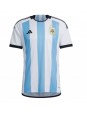 Argentina Replika Hemmakläder VM 2022 Kortärmad